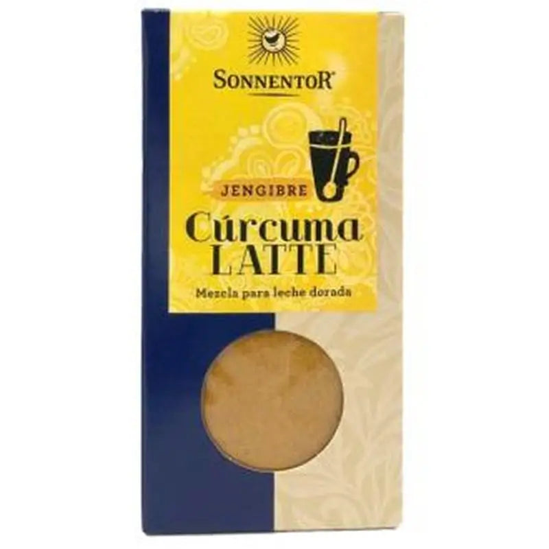 Sonnentor Curcuma Latte Ginger Leche Dorada 60Gr. Bio 