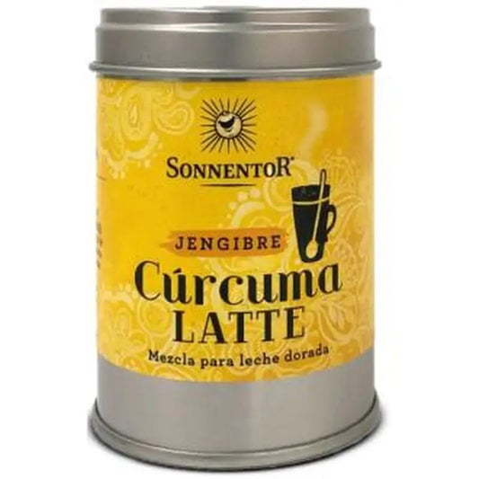 Sonnentor Curcuma Latte Ginger Leche Dorada Lata 60Gr. Bio