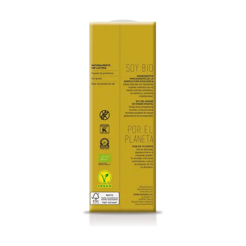 Soria Natural Bebida Vegetal De Alpiste 1Lt 6Uds.