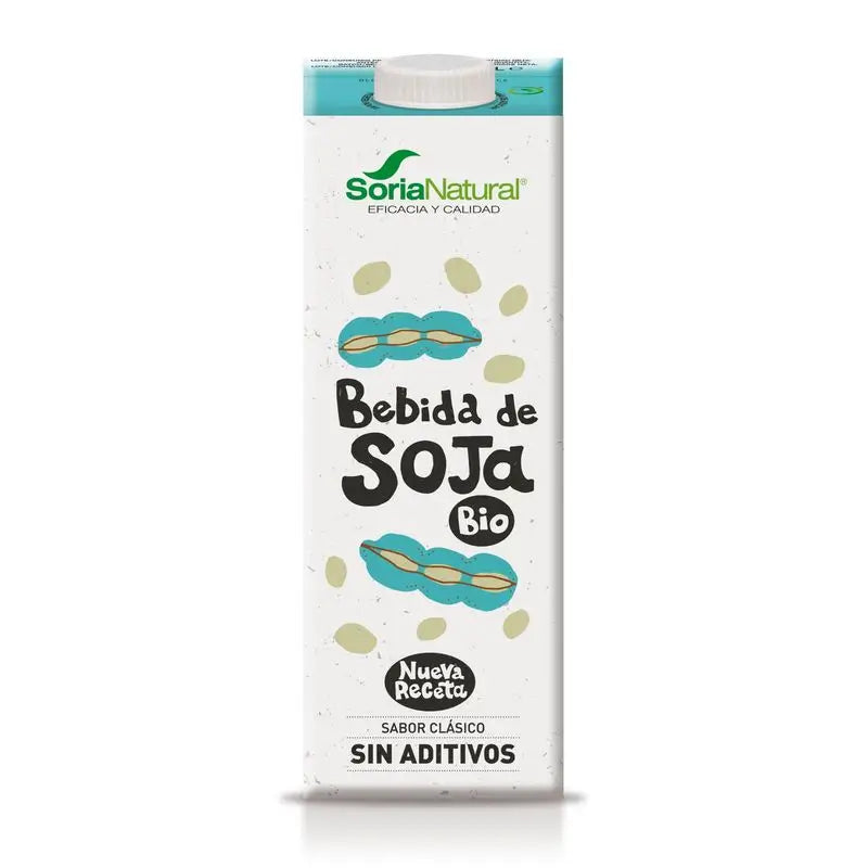 Soria Natural Bebida Vegetal De Soja 1Lt 6Uds. Bio