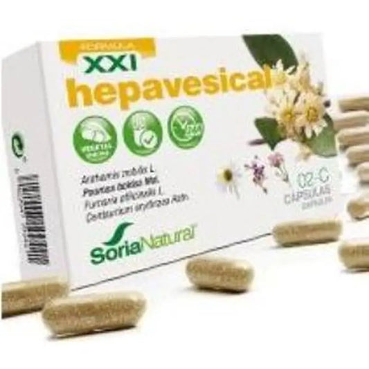 Soria Natural Cápsulasc 02 Hepavesical Xxi (Boldo Complex)30 Cápsulas 