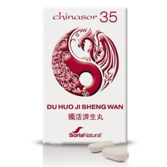 Soria Natural Chinasor 35 Duo Huo Ji Seng Wan 30 Comprimidos 