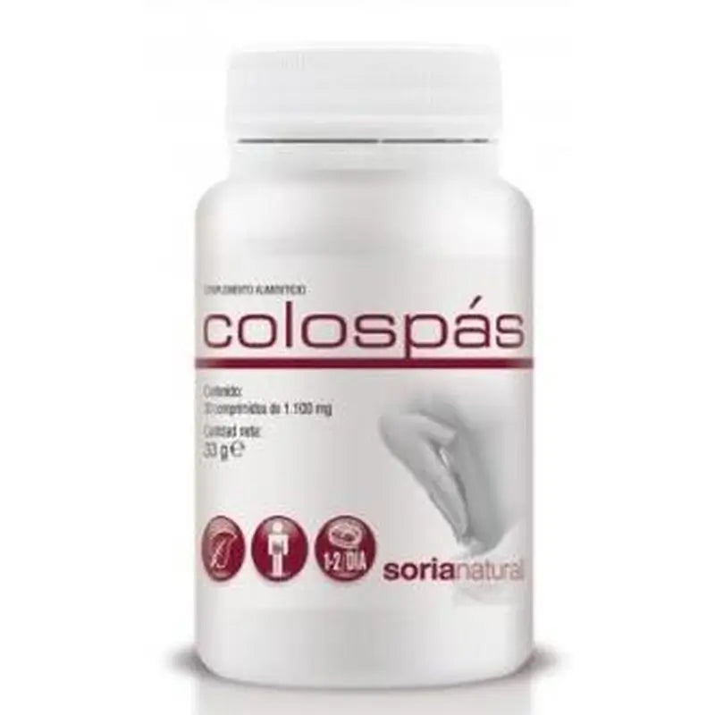 Soria Natural Colospas Digestion 30 Comprimidos 