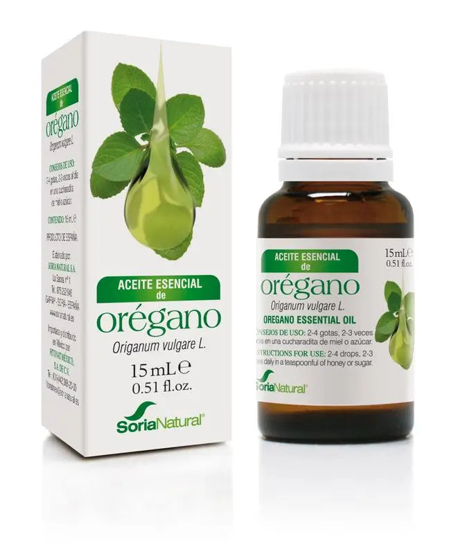 Soria Natural Esencia De Oregano, 15 Ml      