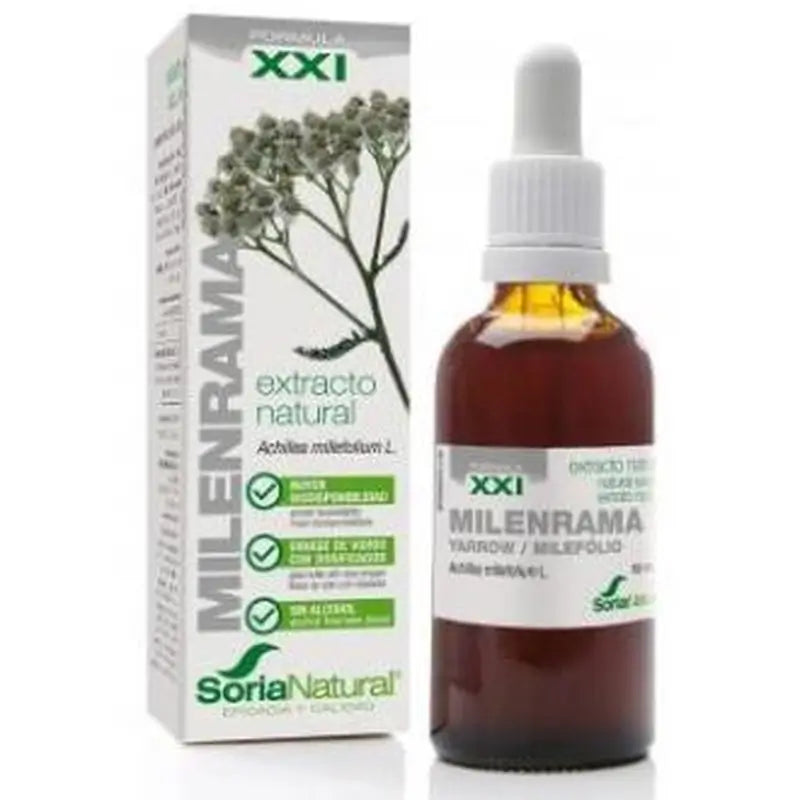 Soria Natural Ext. Milenrama Xxi 50Ml. S/Al 