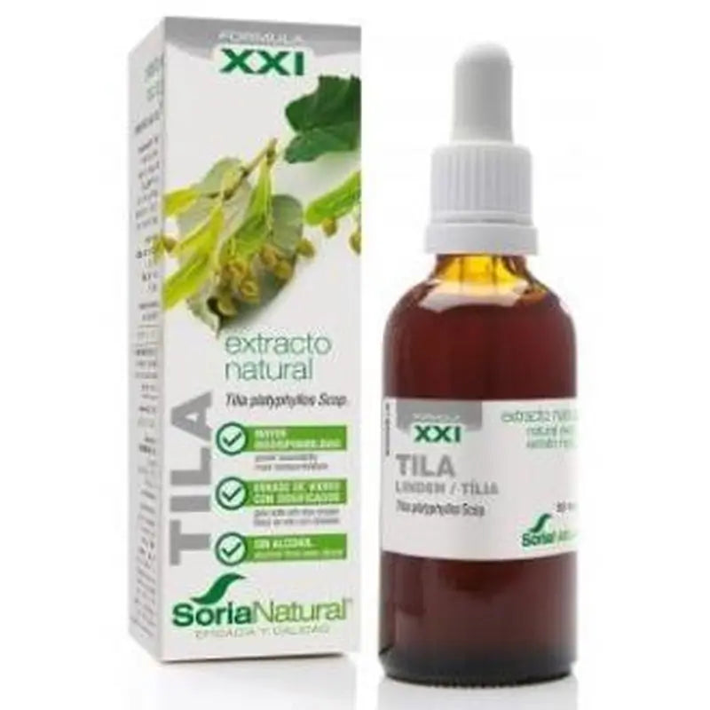 Soria Natural Ext. Tila Xxi 50Ml. S/Al 