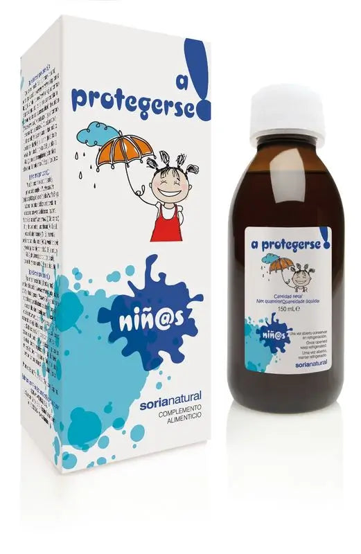 Soria Natural Jarabe Infantil A Protegerse, 150 Ml      