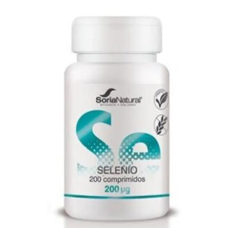 Soria Natural Selenio Liberacion Sostenida 250Mg 200 Comprimidos 