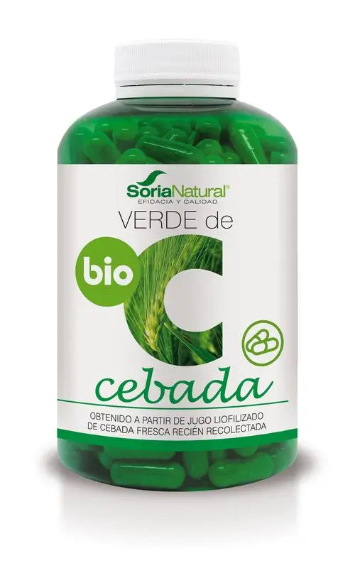 Soria Natural Verde Cebada, 240 Cápsulas      