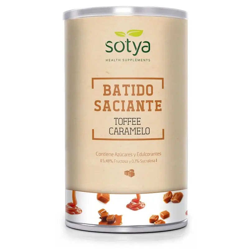 Sotya Batidos Saciantes Polvo Sabor Toffee Caramelo, 550 Gr