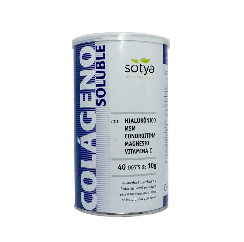 Sotya Colageno+A.Hialuronico+Msm, Bote De 400 Gr    