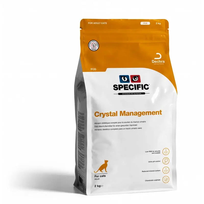 Specific Feline Adult Fcd Crystal Management, 2 Kg, pienso para gatos