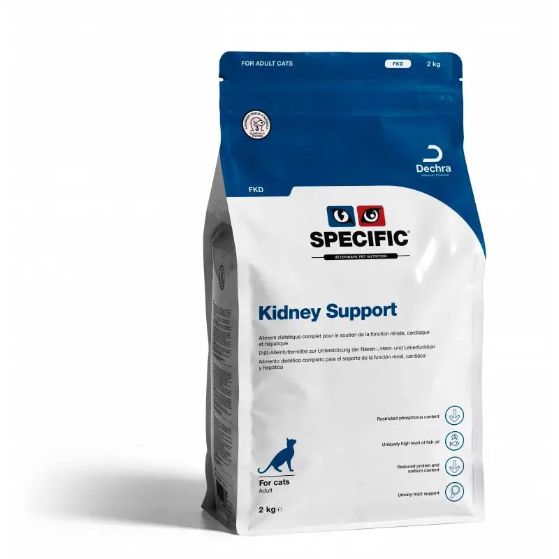 Specific Feline Adult Fkd Kidney Support, 2 Kg, pienso para gatos