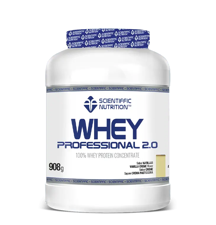 Scientiffic Nutrition Whey Professional 2.0 Natilla-Vainilla, 908 g