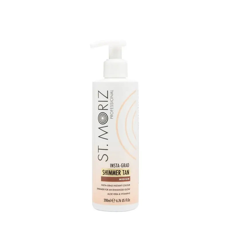 St. Moriz Loción Autobronceadora Iluminadora Insta-Grad Professional, 200 ml