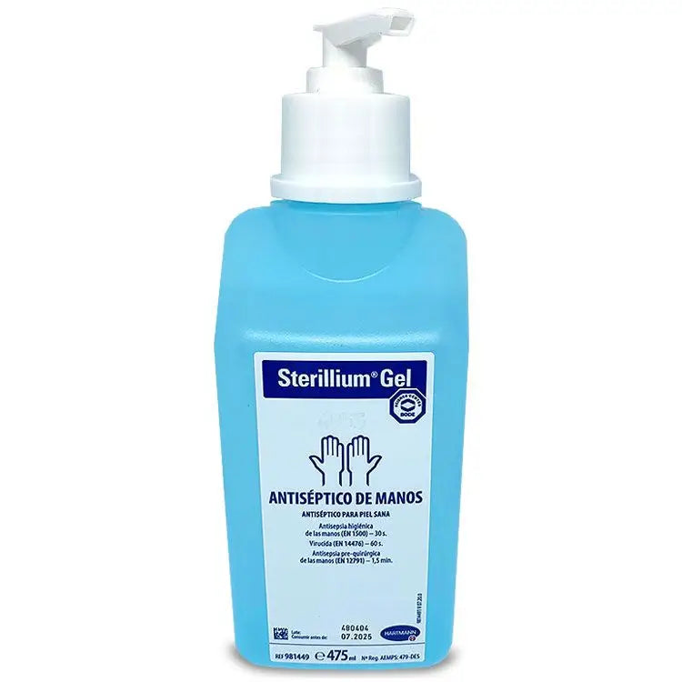 Sterillium Gel Antiséptico Piel Con Válvula 475 Ml