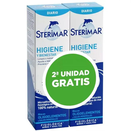 Sterimar Frasco 100 Ml Pack 2º Unidad Gratis