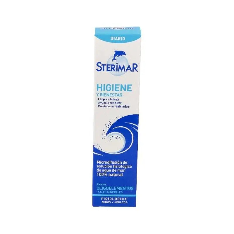 Sterimar Agua de Mar Microdifusion Fisiologica Higiene Nasal 50 ml