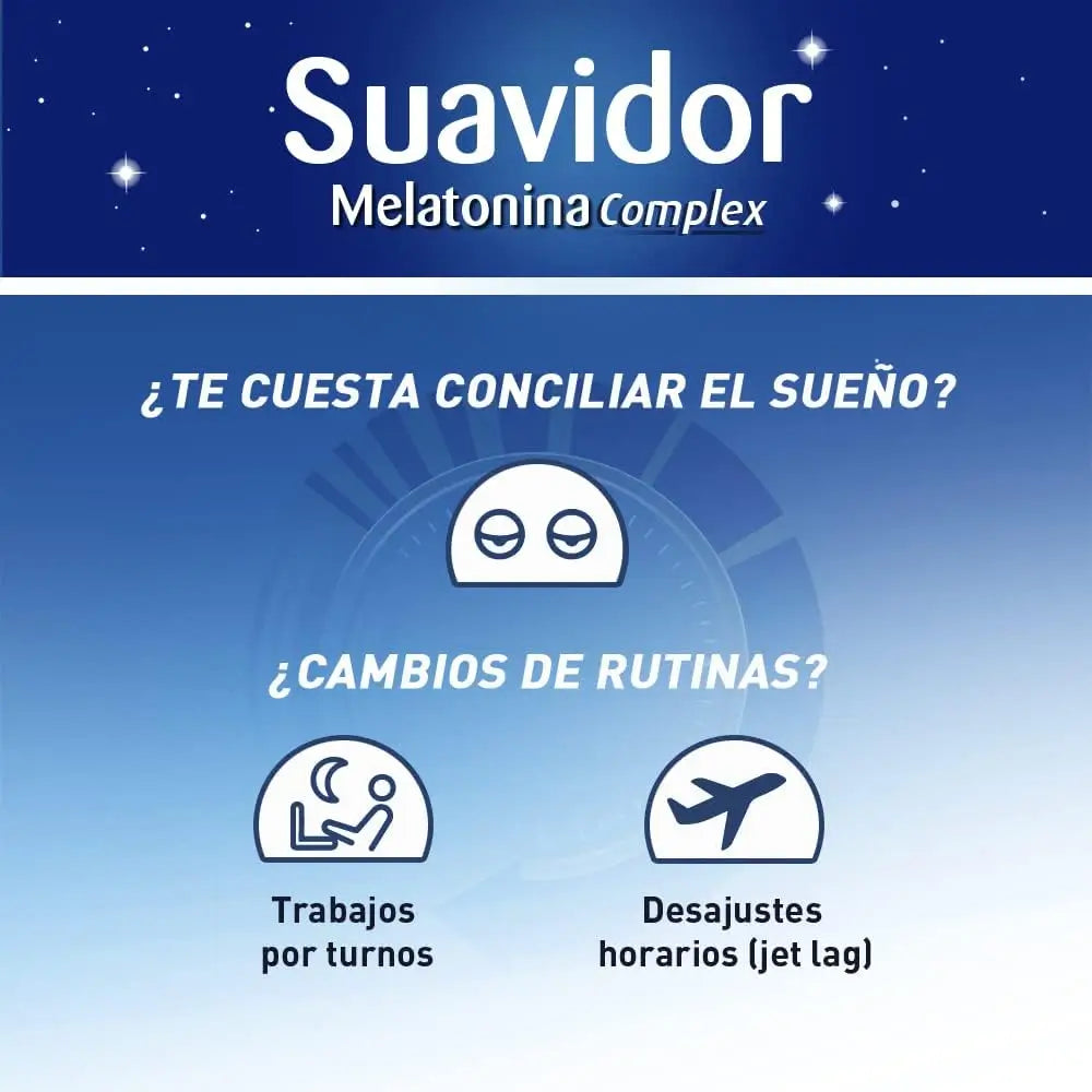 Suavidor Melatonina Complex, 30 Comprimidos