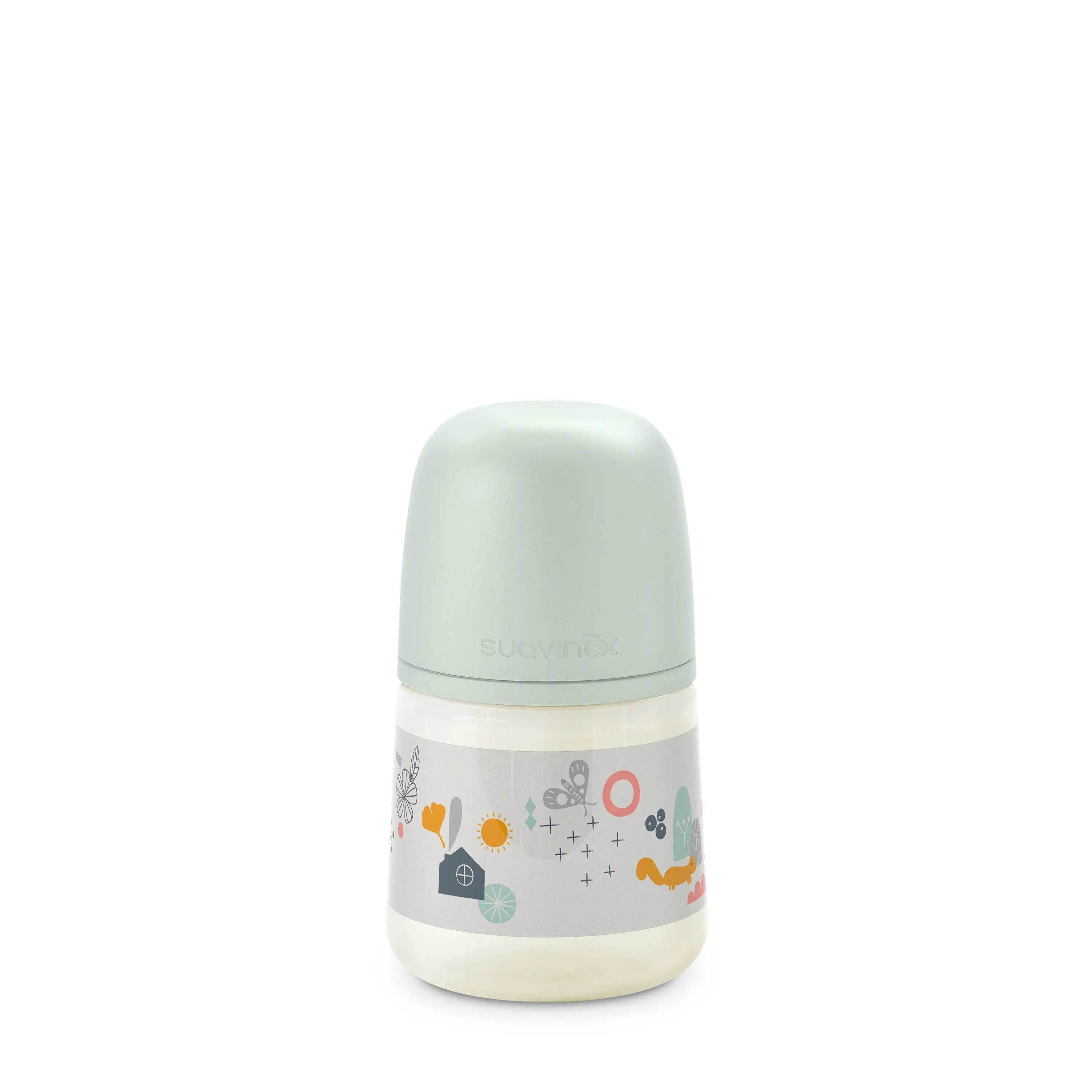 Suavinex Biberón De 150 Ml, Bebés +0 Meses. Verde, 1 unidades