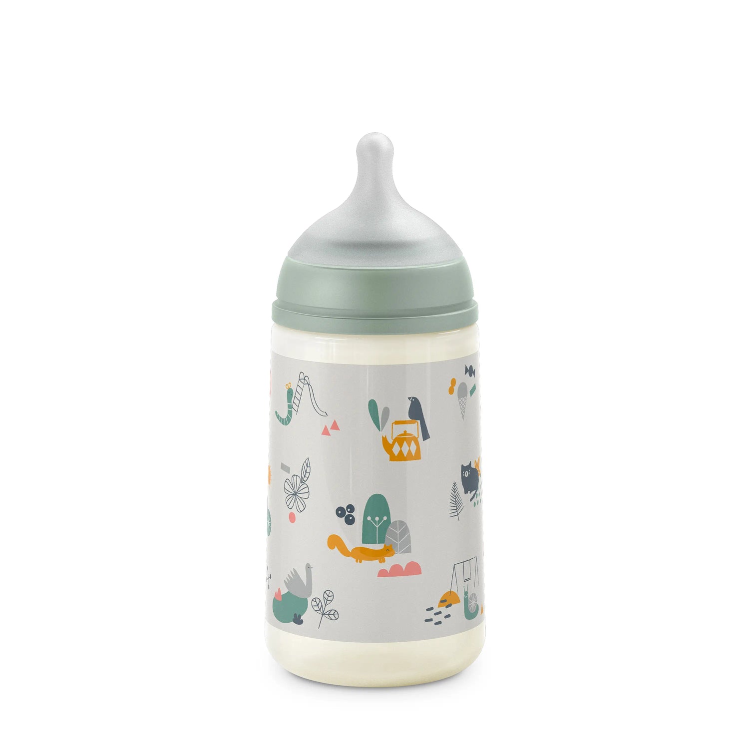 Suavinex Biberón De 270 Ml, Bebés +3 Meses. Verde, 1 unidades