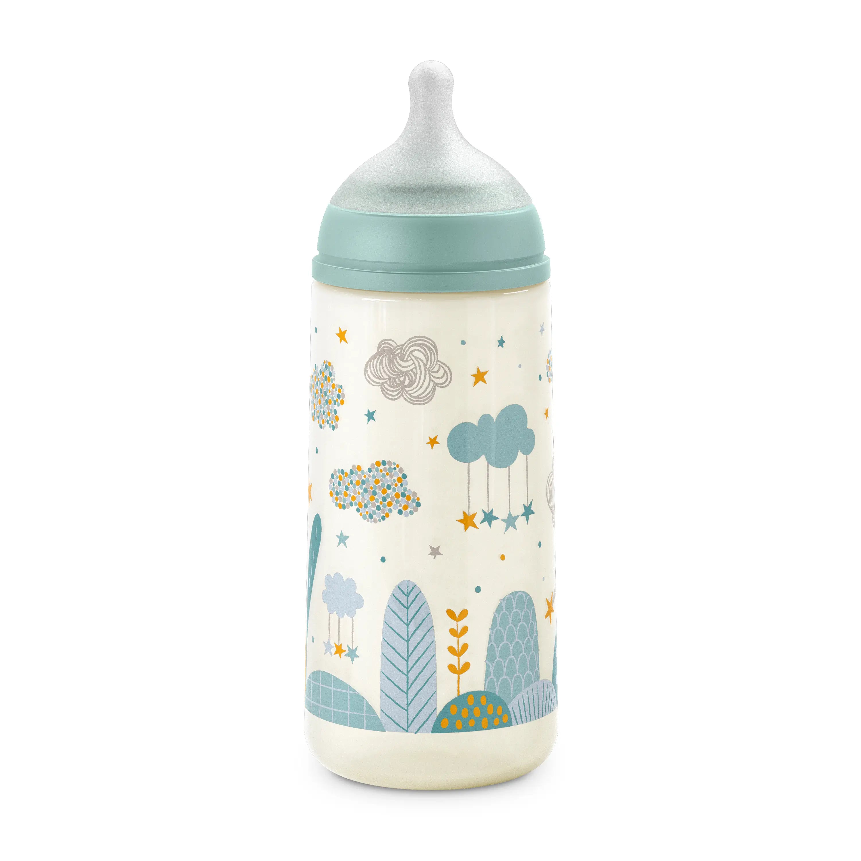 Suavinex Biberón De 360 Ml, Bebés +6 Meses. Azul, 1 unidades