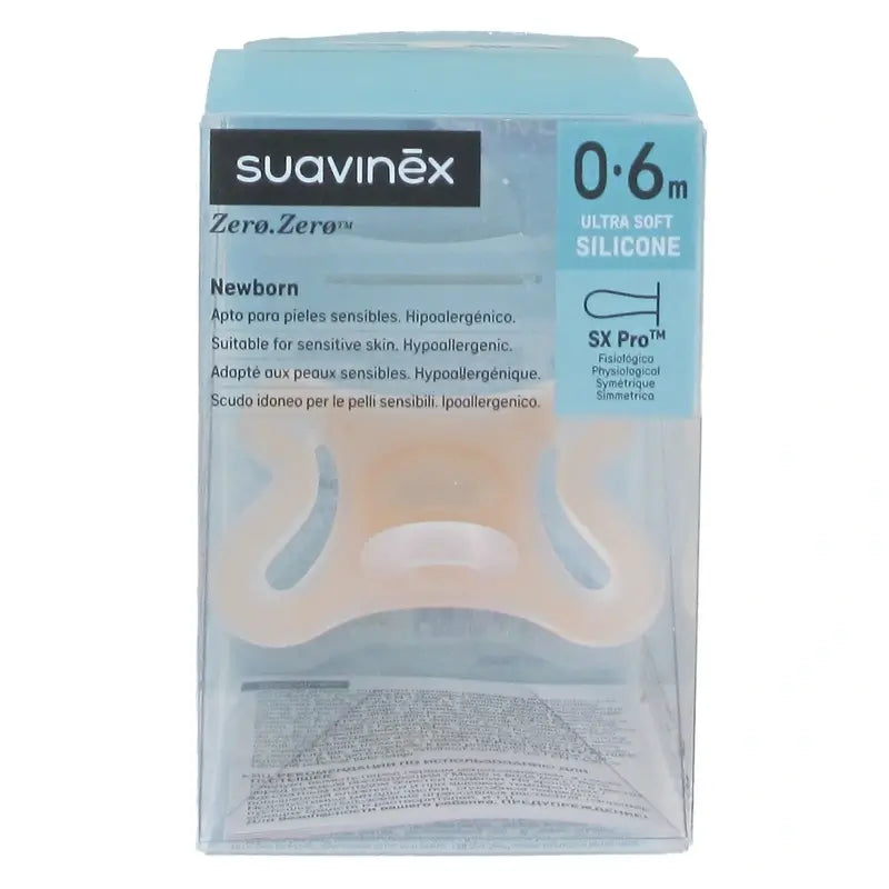 Suavinex Chupete Zero-Zero 0-6M, 1 unidad