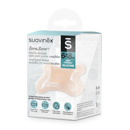 Suavinex Chupete Zero-Zero 6 a 18M, 1 unidad