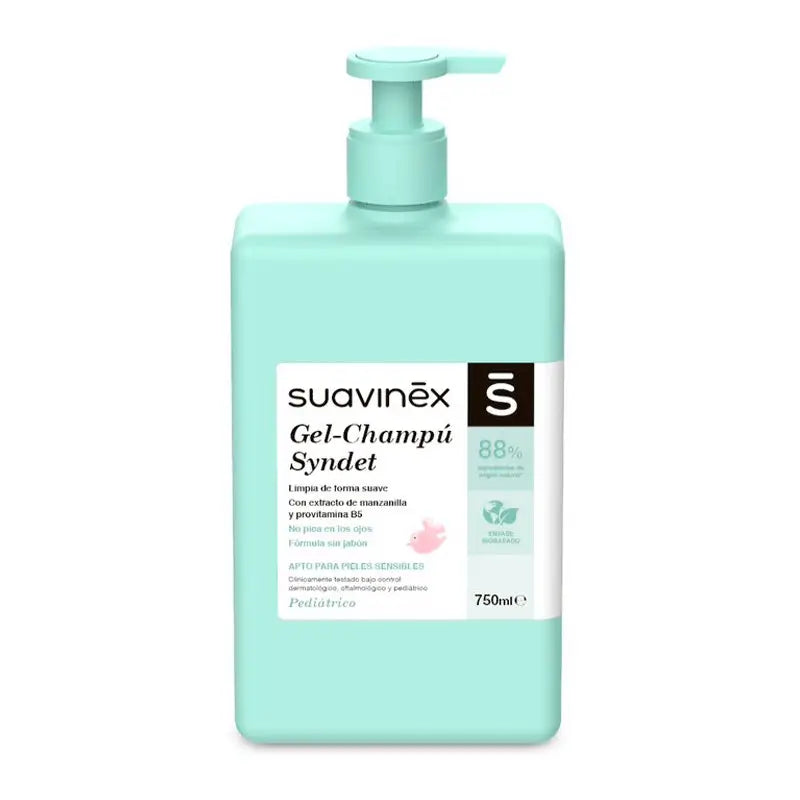 Suavinex Gel-Champú Syndet, 750 ml