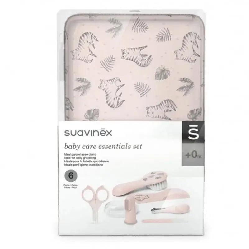 Suavinex Set Manicura, Color Rosa