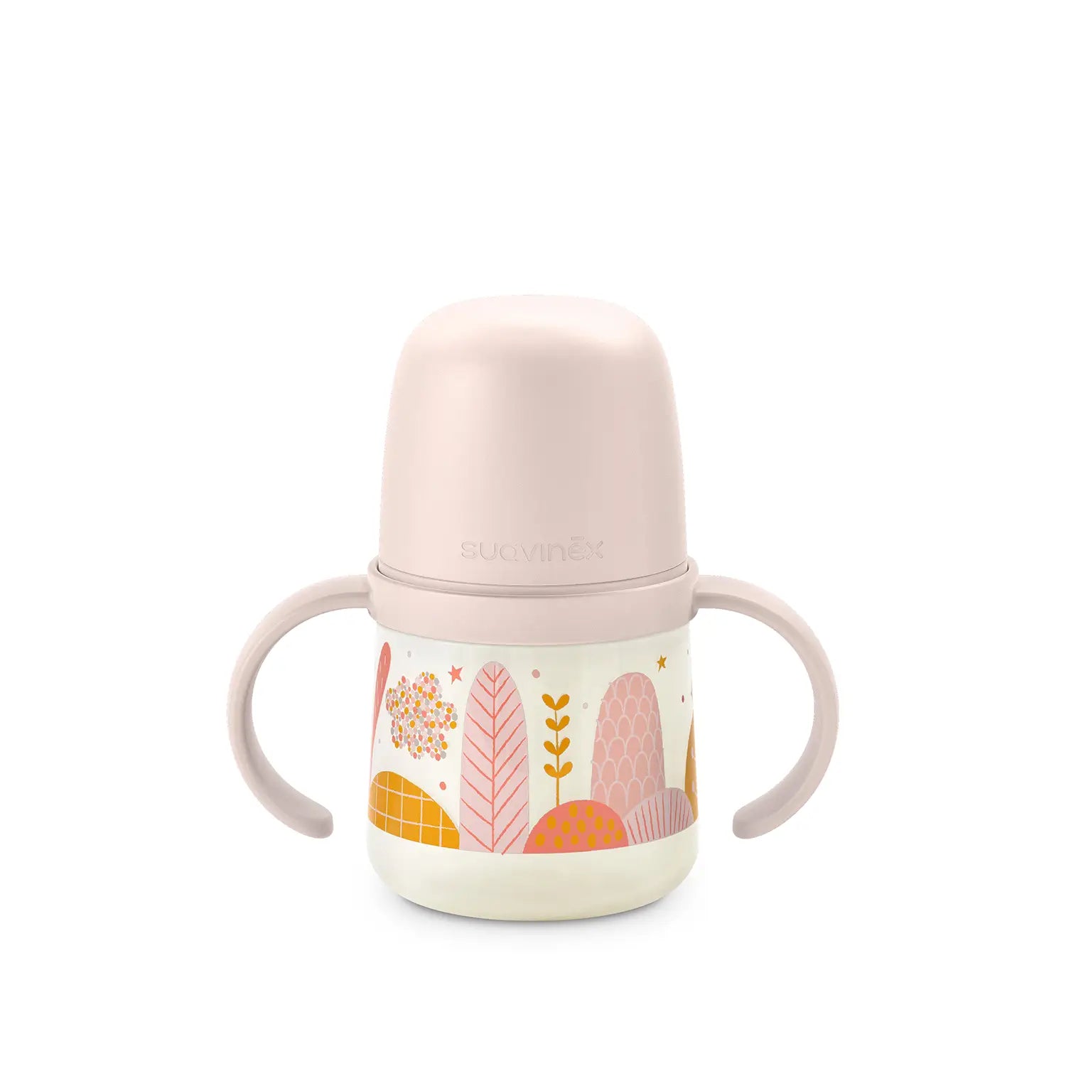 Suavinex Vaso Aprendizaje Bebé 150 Ml, +6 Meses, Rosa, 1 unidades