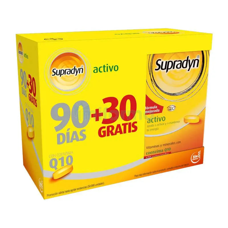 Supradyn Activo , 90+30 comprimidos