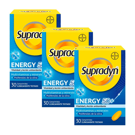 Supradyn Activo 50+ Años, 3X30 comprimidos