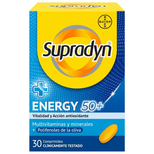 Supradyn Activo 50+ Años, 30 comprimidos