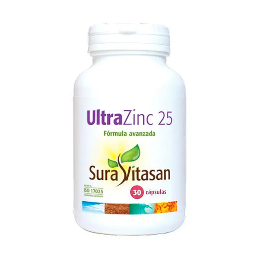 Sura Vitasan Ultra Zinc 25 Mg, 30 cápsulas