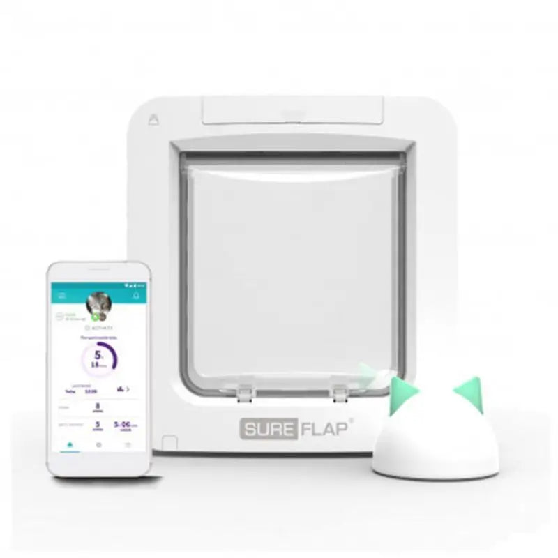 Sure PetCare SureFlap- Puerta Para Mascotas con Microchip Connect + Hub