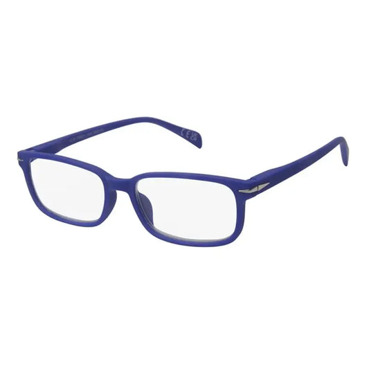 Surgicalmed Euro Optics Gafas De Lectura Para Presbicia Duna (Azul Marino Oscuro Y Decoración Plateada) (+1.50) Azul Marino Oscuro Y Decoración Plateada, 1 unidad