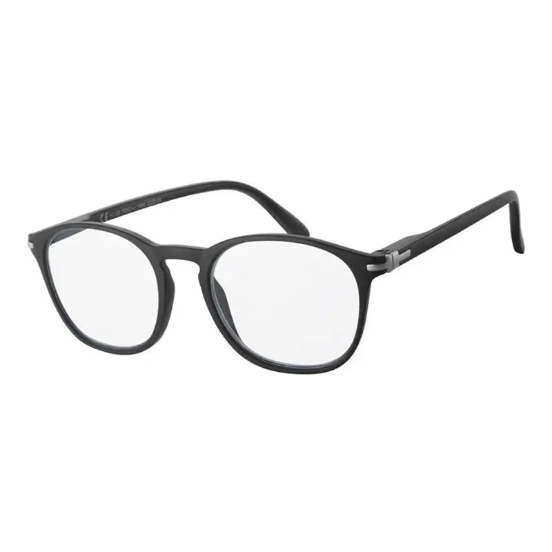 Surgicalmed Euro Optics Gafas De Lectura Para Presbicia Faro (Negro Mate Y Detalles Plateados) (+1.00) Negro Mate Y Detalles Plateados, 1 unidad