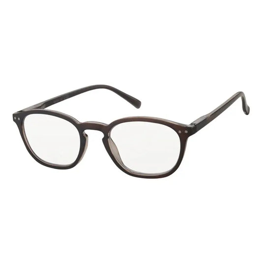 Surgicalmed Euro Optics Gafas De Lectura Para Presbicia Halo (Marrón Y Decoración Plateada) (+1.50) Marrón Y Decoración Plateada, 1 unidad