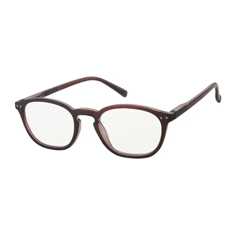 Surgicalmed Euro Optics Gafas De Lectura Para Presbicia Halo (Rojo Y Decoración Plateada) (+2.00) Rojo Y Decoración Plateada, 1 unidad