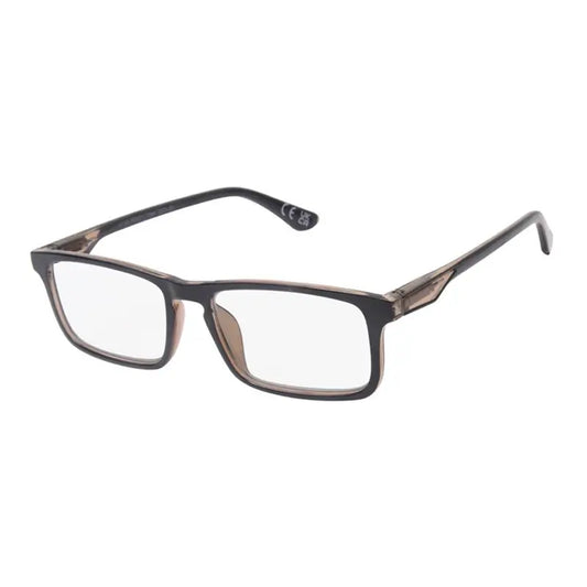 Surgicalmed Euro Optics Gafas De Lectura Para Presbicia Joya (Nude Transparente Con Frente Negro) (+1.50) Nude Transparente Con Frente Negro, 1 unidad