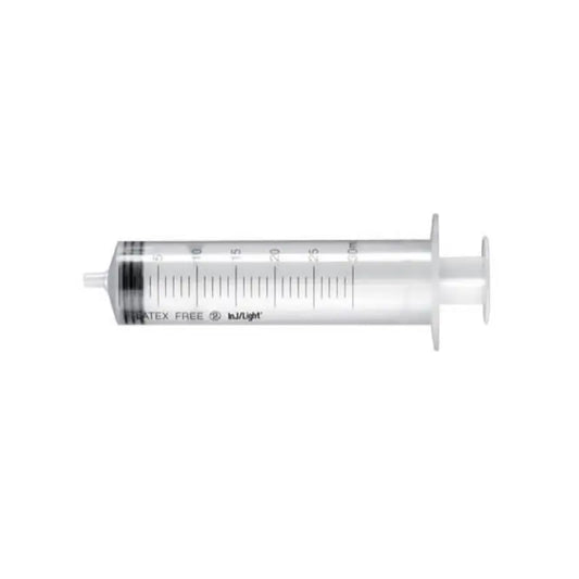 Surgicalmed Rays Jeringas Desechables De 2 Ml Tres Cuerpos Cono Luer Central Sin Aguja De Inj/Light - Caja De 100 Unidades, 100 unidades