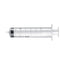 Surgicalmed Rays Jeringas Desechables De 20 Ml Tres Cuerpos Cono Luer Central Sin Aguja De Inj/Light - Caja De 50 Unidades, 50 unidades