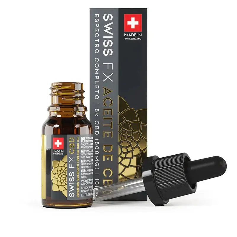 Swiss Fx Aceite De Cbd 5% Full Spectrum, 10 ml