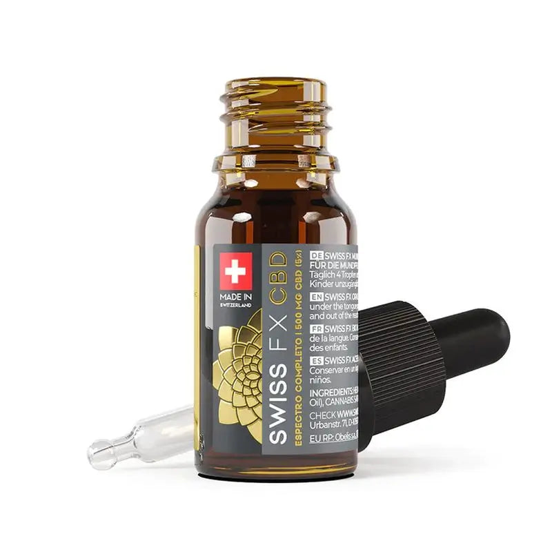 Swiss Fx Aceite De Cbd 5% Full Spectrum, 10 ml