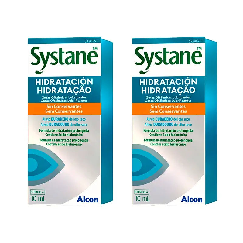 Systane 2 X Systane Hidratación Diaria Gotas Oftalmológicas 10 Ml