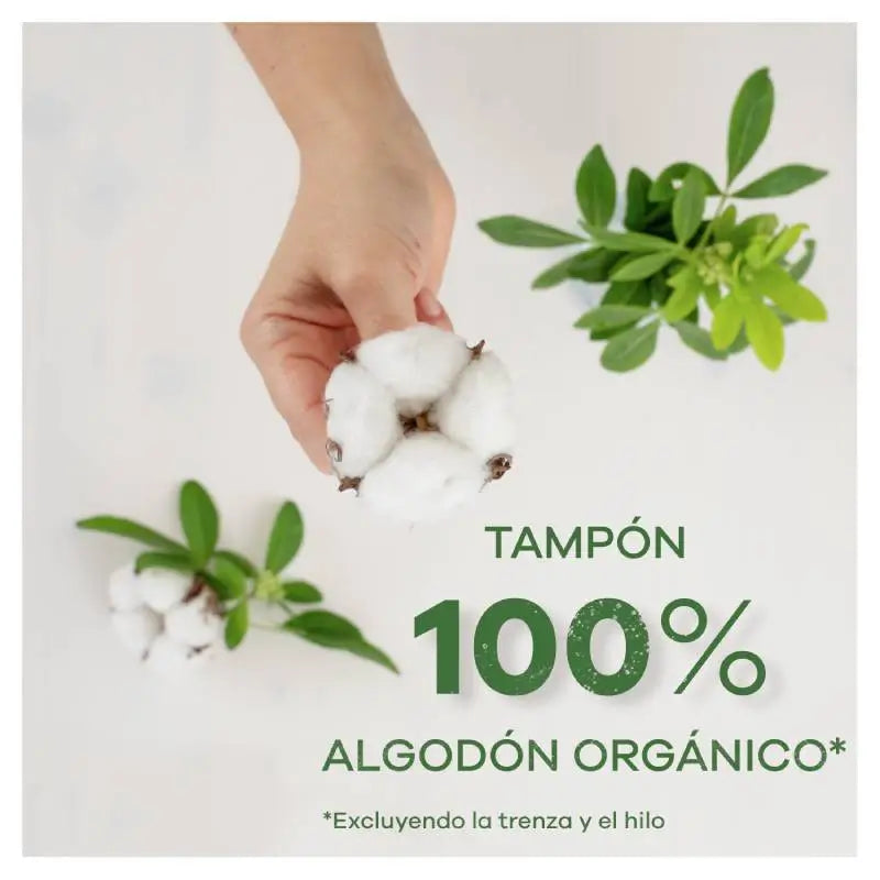 TAMPAX Cotton Protection Regular Tampones con Aplicador 16 unidades