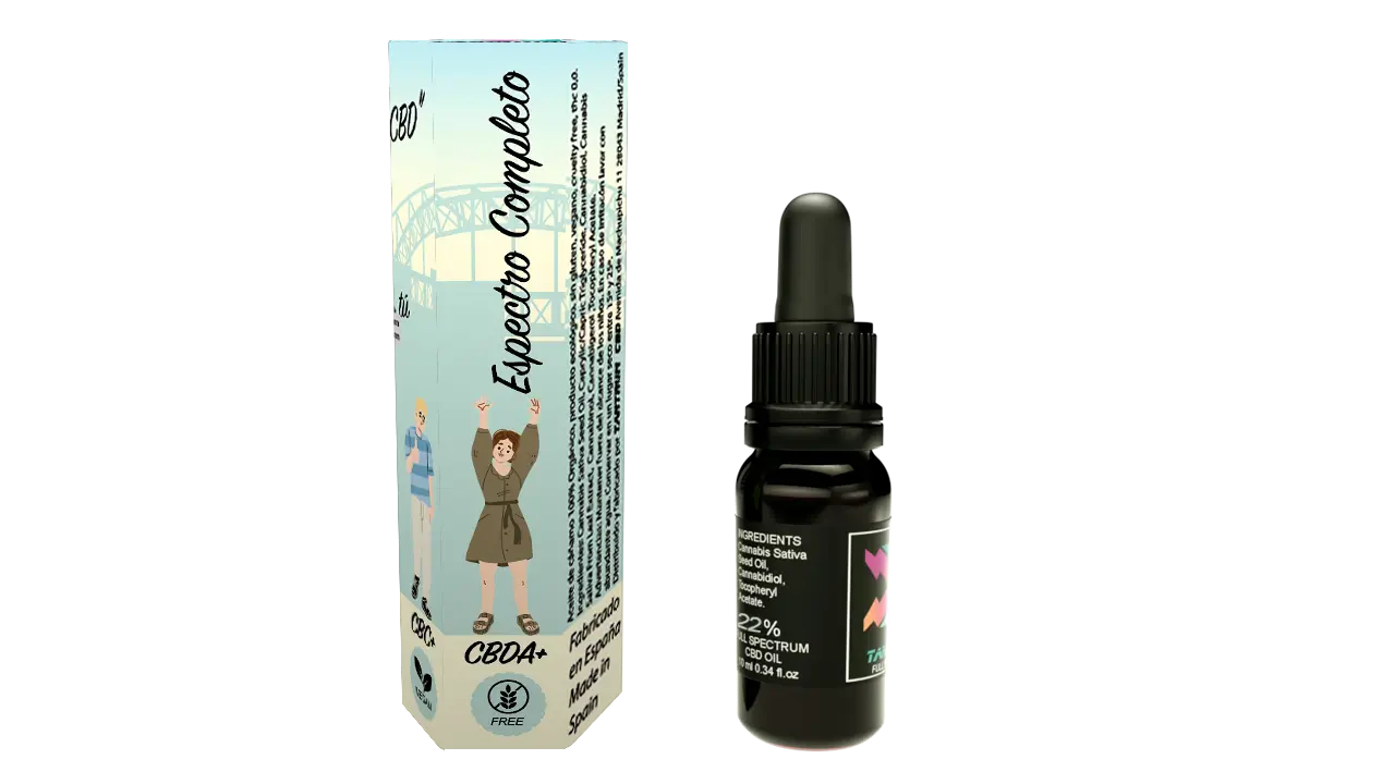 Tantrum Aceite de CBD Premium 22%, 10 ml