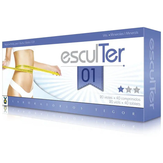 Tegor Esculter Nº 1 2 , 40 comprimidos   