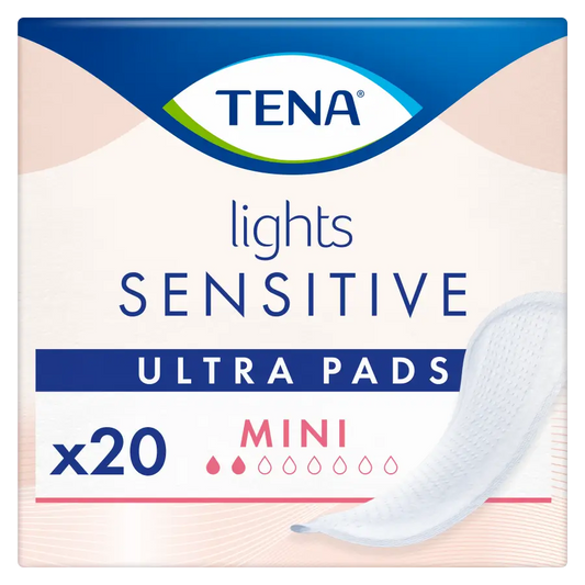 Tena Lights Sensitive Mini Ultra, 20 Unidades